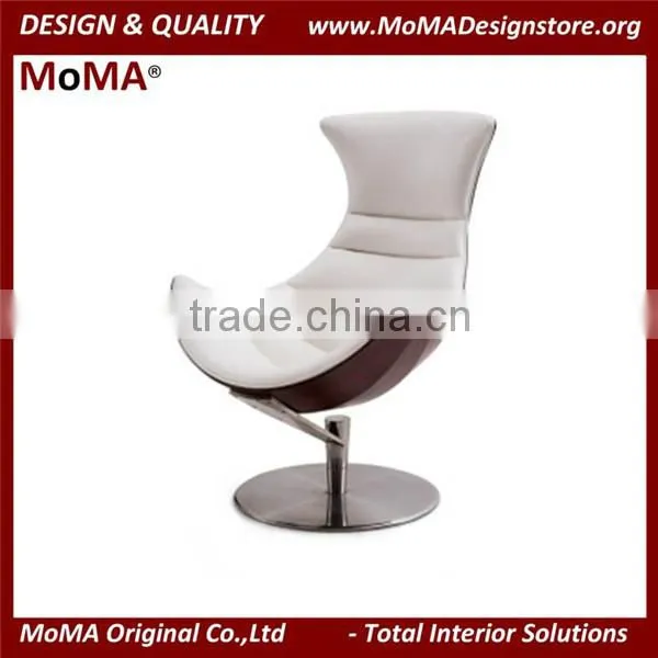 MA-MD112 Luxury Leather Living Room Chair Hotel Chair Swan Modern Chair
