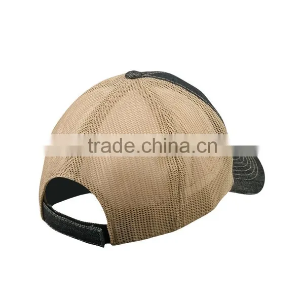 Wholesale Demin Trucker Hat With 3D Embroidery Logo Custom Mesh Cap and Hat Quality Choice photo-4