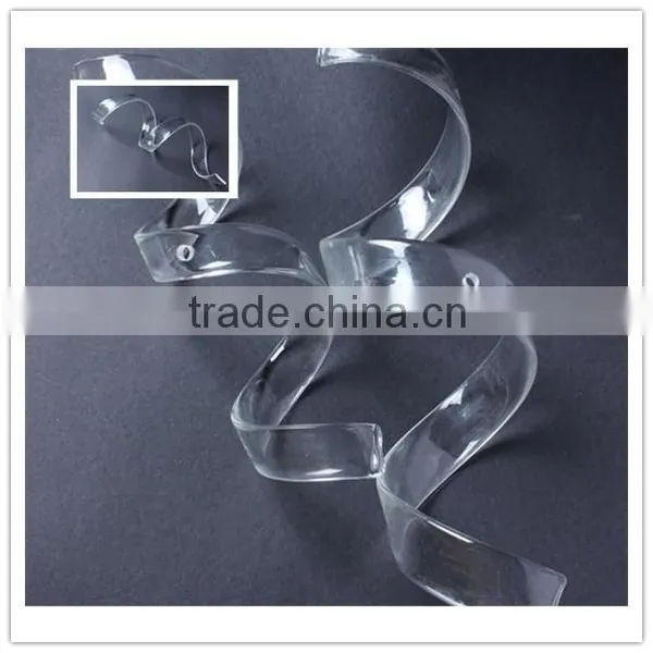 China Manufacturer Wholesale Crystal Clear Curved Shape Glass Rod Factory Price photo-5