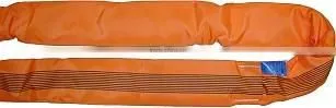 100% Polyester Orange Round Sling Lifting Belt photo-5