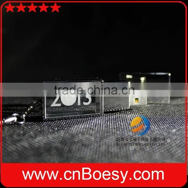 Customer Logo Printed Fashion Crystal Usb Memory Drive photo-3