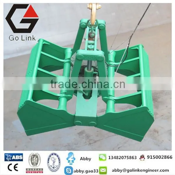 20Ton Electric Hydraulic Clamshell Grab Bucket Hydraulic Double Grabbucket for Handing Bulk Materia photo-4