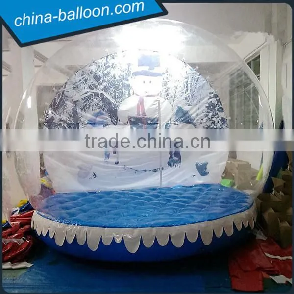 Beautiful Inflatable Snow Globe,giant Inflatable Show Ball,Christmas Inflatable Snow Ball for Decoration photo-4