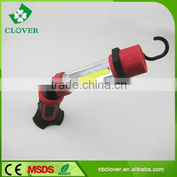 6V 1W Led +3W COB LED Super Bright Cob Led Work Light With Magnet and Hook photo-3