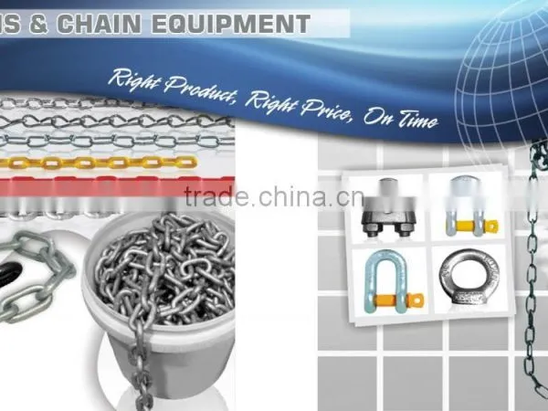 Black Painted Short Link Industrial Chain for Wholesale photo-2