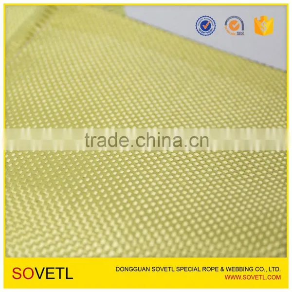 Black Kevlar Fabric Yellow Kevlar Fabric for Sale