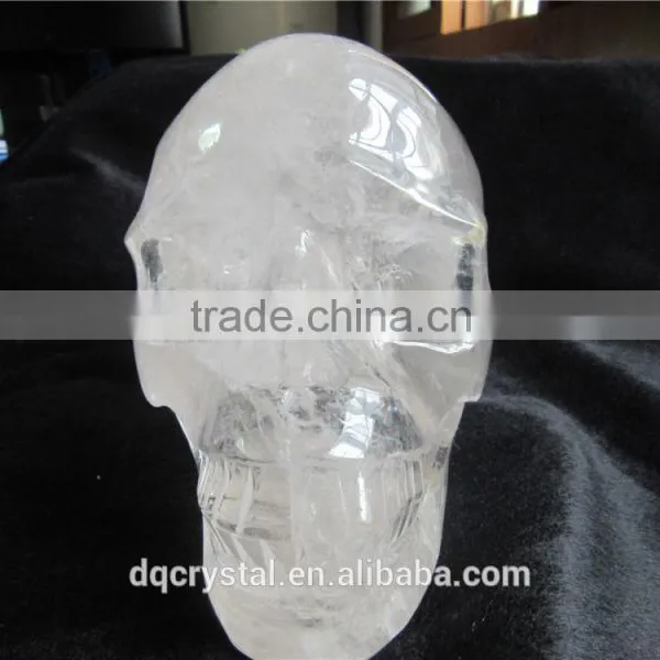 Decoration Usage Natural Quartz Crystal Skull Shape photo-4