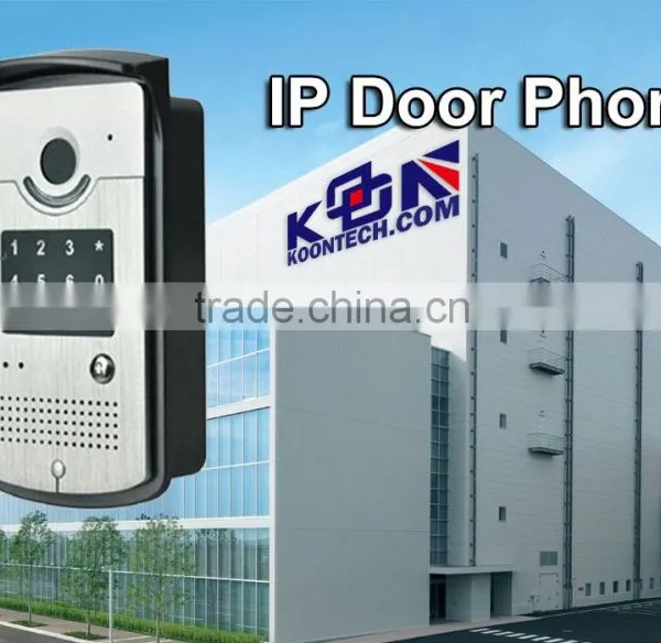 TCP/IP Video Door Phone for Apartments Entry Intetcom System photo-3