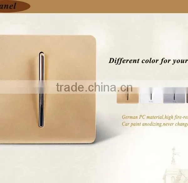 Top Quality PC Material Switch 1 Gang 1 Way Switch photo-3