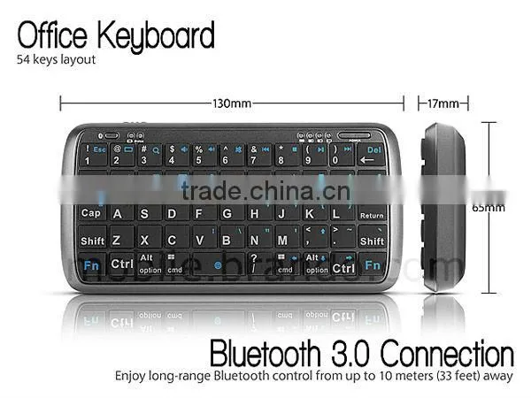 New Design 2 in 1 Portable Mini Wireless Bluetooth Keyboard Power Bank Built-in 5000mAh for Smart Phone photo-3