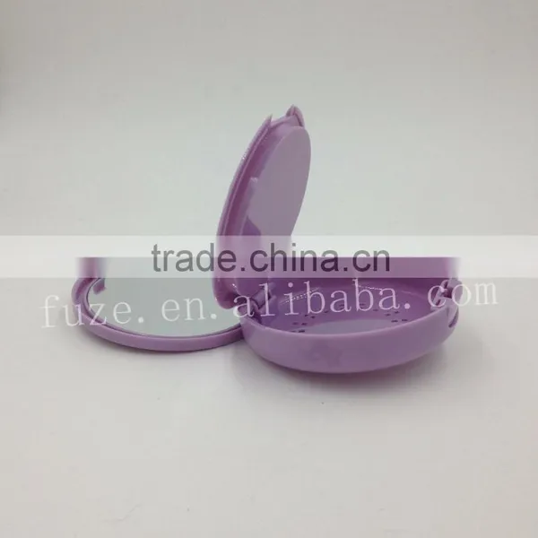 Round Cosmetic Pressed Powder Compact photo-4