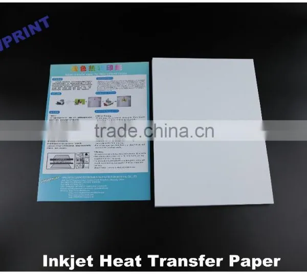 Light t-shirt A4 size inkjet transfer paper for cotton/transfer paper for canon printer/transfer paper for cotton/transfer paper