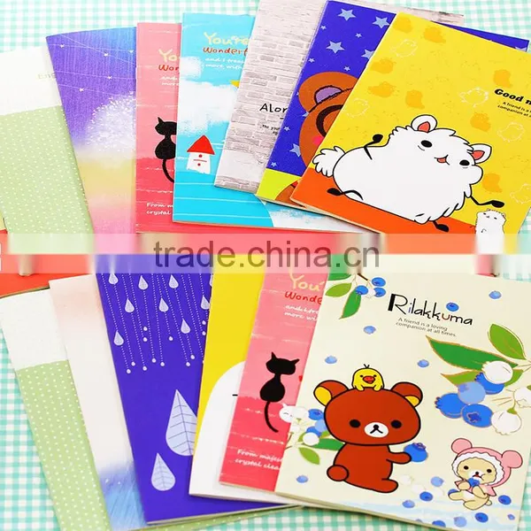 Cartoon Minchrome Exercise Book,students Love