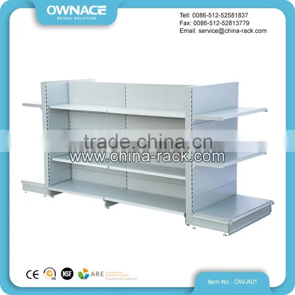 European Style Double Sided Retail Drugstore Pharmacy Shelves photo-2