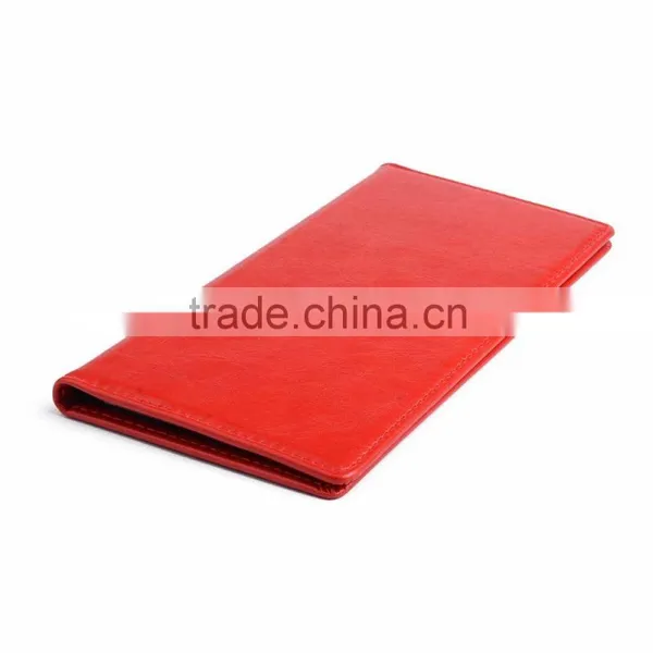 Factory Price Leather Checkbook Holder Leather Checkbook Case photo-5