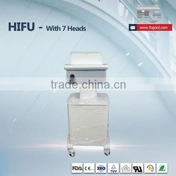 Deep Wrinkle Removal Body Shaping Fat Eye Lines Removal Burning Machine Best Effect Newest Portable HIFU High Frequency Machine Facial photo-5