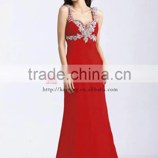 Elegant Sleeveless Beaded Long Dubai Fashion Dress