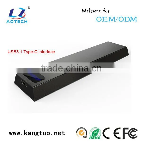 Portable M.2 NGFF(SSD) External Shockproof Hdd Enclosure photo-3