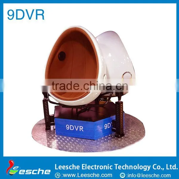 2016 HOT Sale 9D Virtual Reality Simulator 3d Glasses 9d vr Egg Cinema With vr Games photo-5