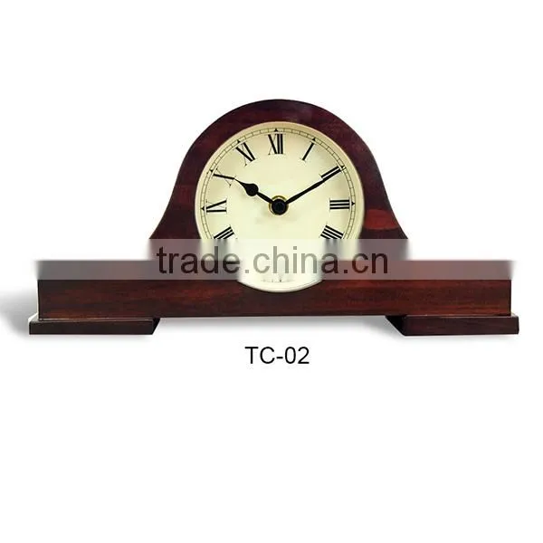 Classic Table Desk House Decoration Vintage Wooden Clocks