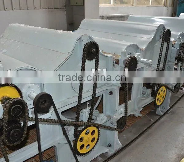 Tfour Rollers Extile Waste Garnetting Machine