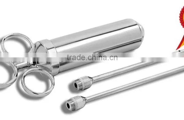Stainless-Steel Seasoning Injector with Marinade Needles