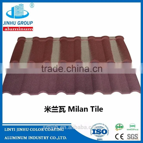 Building Materials Stone Coated Metal Roof Tile and Stone Coated Roofing Sheet photo-2