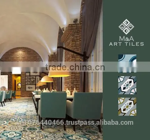 Vintage/Encaustic/ Handmade/ Art Cement Tiles (website: Thanhthanh_agri) photo-2