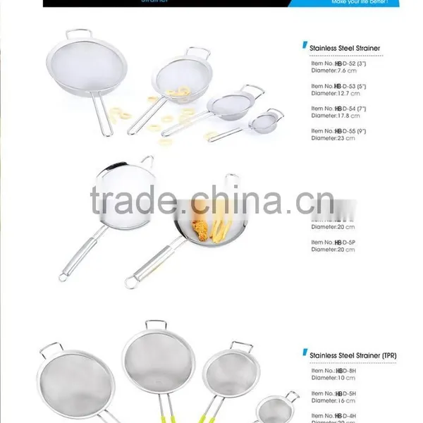 Stainless Steel Mesh Strainer Set photo-6