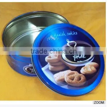 Printed Biscuit Tins to Pack Butter Cookies