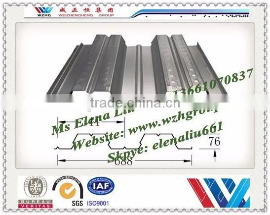 Galvanized Corrugated Steel Sheet Roofing Decking /galvanized Metal Floor Decking Sheet/popular Steel Floor Decking Sheet photo-4