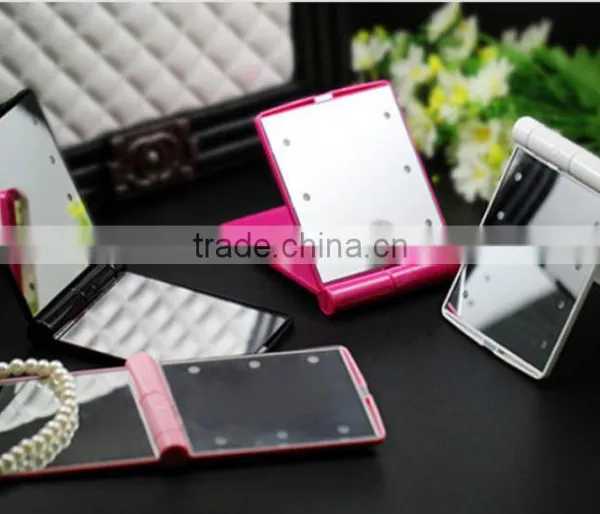 Led Lighted Compact Travel Makeup Mirror photo-5