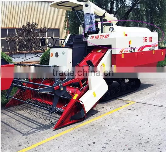 65HP WORLD Brand 4LZ-3.0 Mini Wheat Combine Harvester Price photo-4