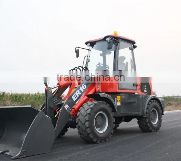 New Wheel Loader ER16 With Standard Bucket/Quick Hitch for Sale photo-6
