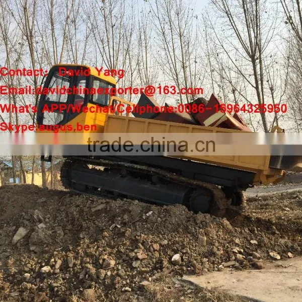 6 Tons Capacity Tracked Carrier With Cummins Engine 130HP photo-2