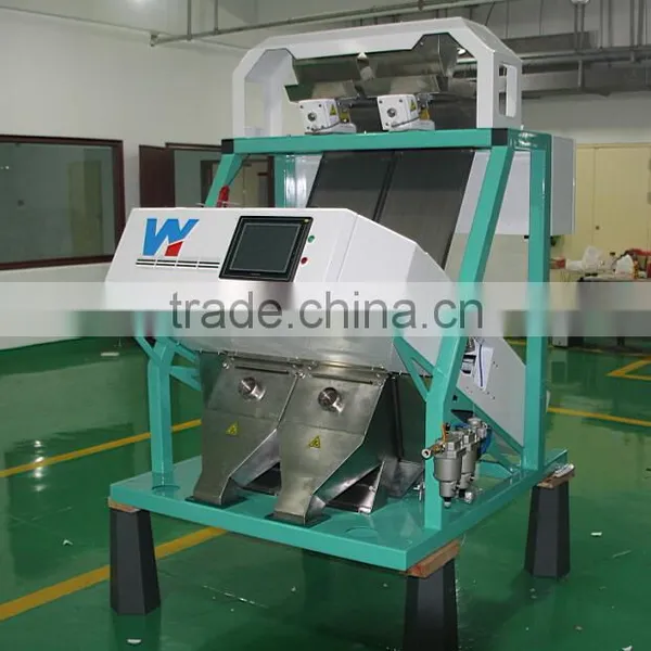 High Productivity 2 Chutes Garlic Cloves Intelligent Ccd Camera Color Sorter Machine photo-6