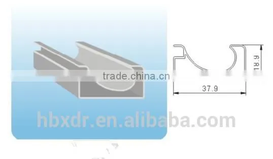 OEM Aluminum Factory High Quality Aluminum Edge for Kitchen Cabinet and Custom Glass Aluminum Extrusion Frame photo-2