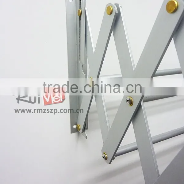 Solid Metal Folding Towel Display Rack photo-2
