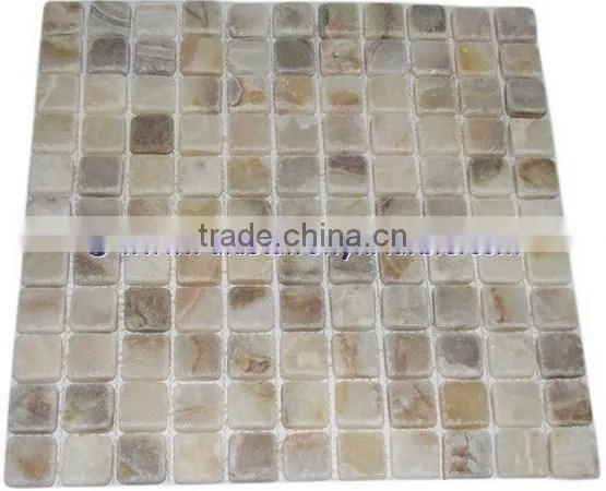 Pure Natural WHITE ONYX MOSAIC TILES COLLECTIONS photo-6