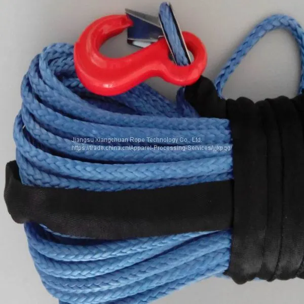 12 Strands UHMWPE Rope Winch Rope Blue