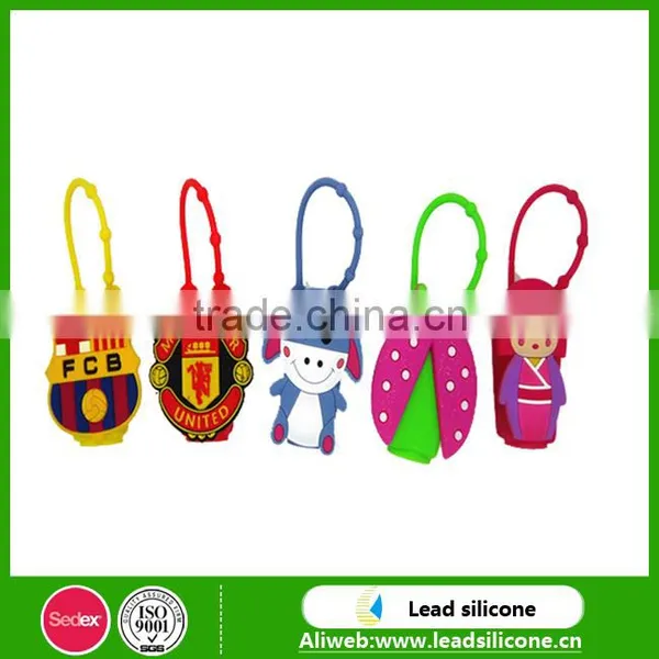 Wholesale Customized Cartoon Design 30ML Silicone Hand Sanitizer Holder photo-5