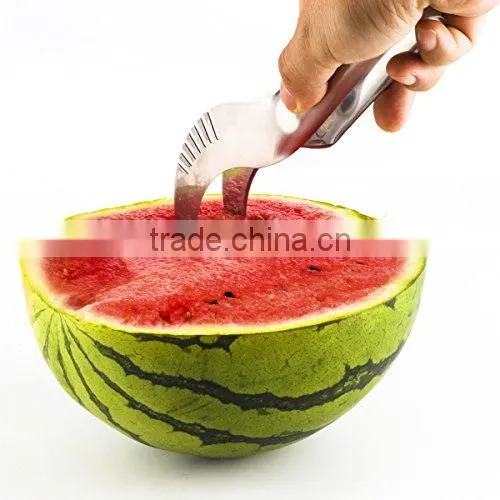 Cantaloupe Fruit Knife Stainless Steel Watermelon Corer Server Cutter photo-2