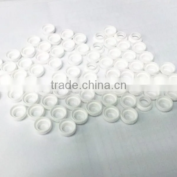 Injection Molding BPA Free Food Grade 12.2mm Plastic Fitment PP Ring for Dispensing Silicone Valve photo-3