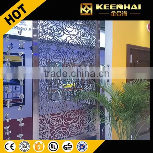 Keenhai Custom-Made Decorative Stainless Steel Folding Room Divider photo-4