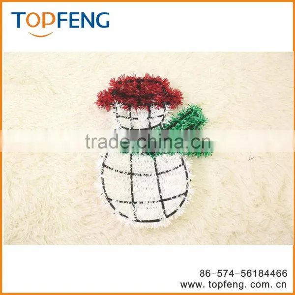 Christmas Decoration Plush Snowman/christmas Snowman/holiday Living Felt Ornament Christmas Ornament photo-2