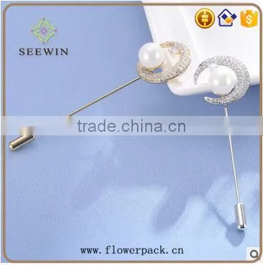 Pearl Brooch Accessories of Cloth and Scarves photo-3