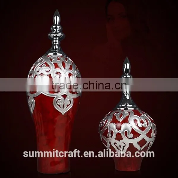 2015 Modern European Style Resin Decorative Vases for Wedding photo-3