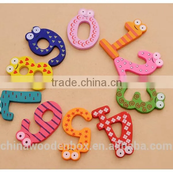 Popular Wooden Lovely Number Label Stickers for Kids photo-3