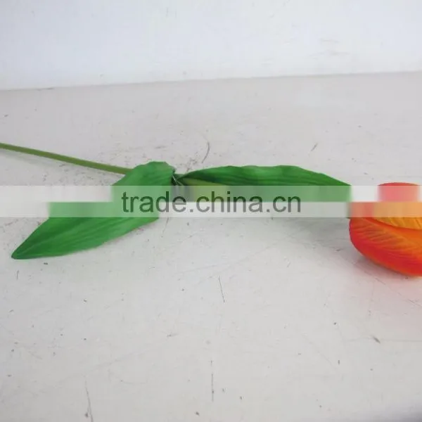 Factory Made 60cm Lengh Single Colorful Fake Plastic Flower Good Quality for Interior Decoration photo-4