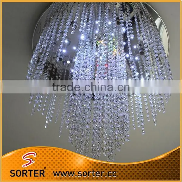 Crystal Octagon Beaded for Lighting Decoration S0661 photo-3